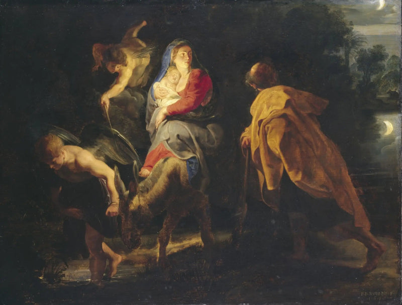 Ucieczka do Egiptu - Peter Paul Rubens