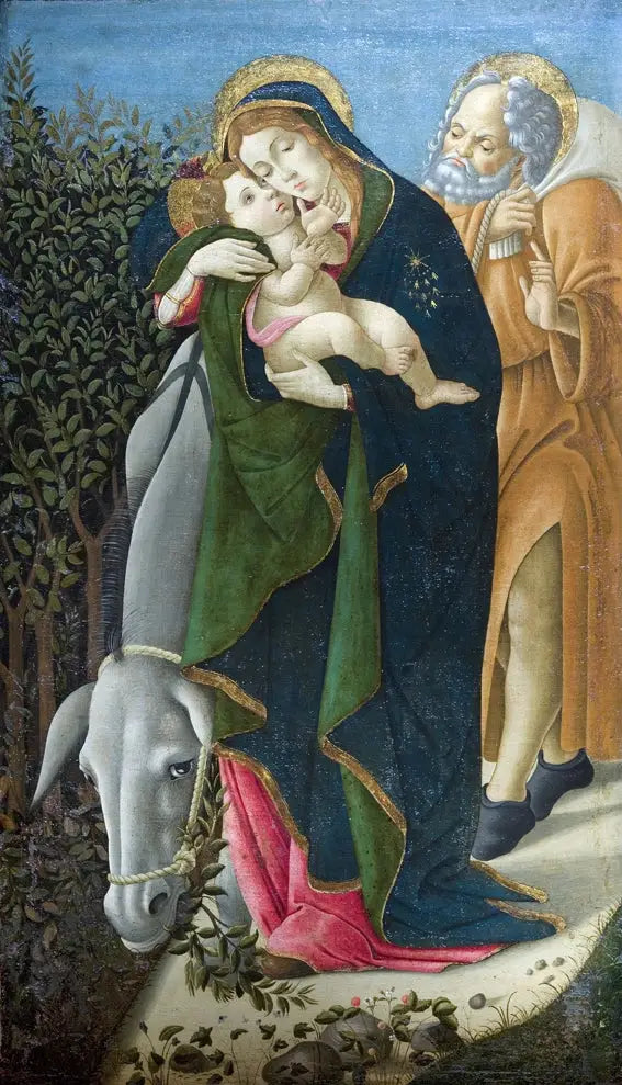 La Fuite en Égypte - Sandro Botticelli - Alpha Reproduction