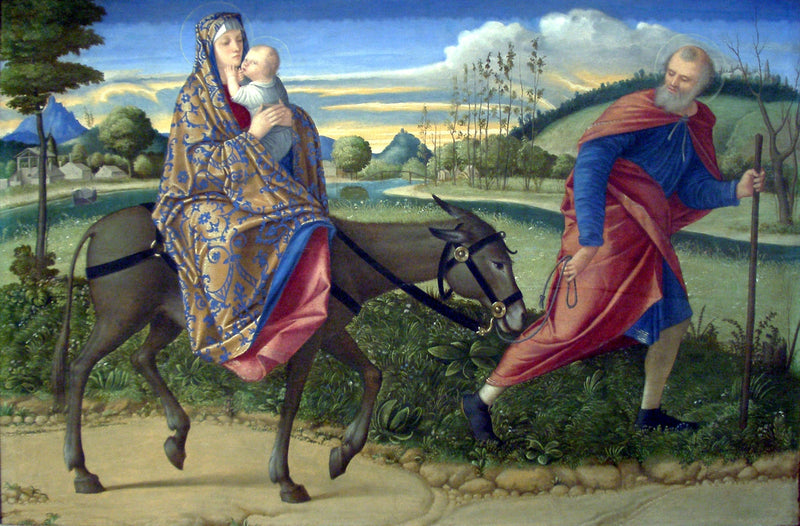 Ucieczka do Egiptu - Vittore Carpaccio