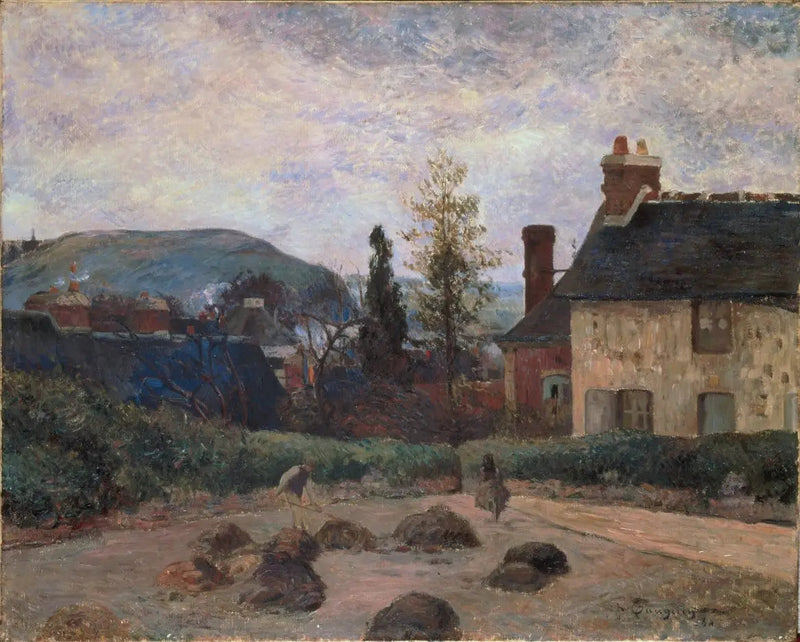 Dym ziem - Paul Gauguin