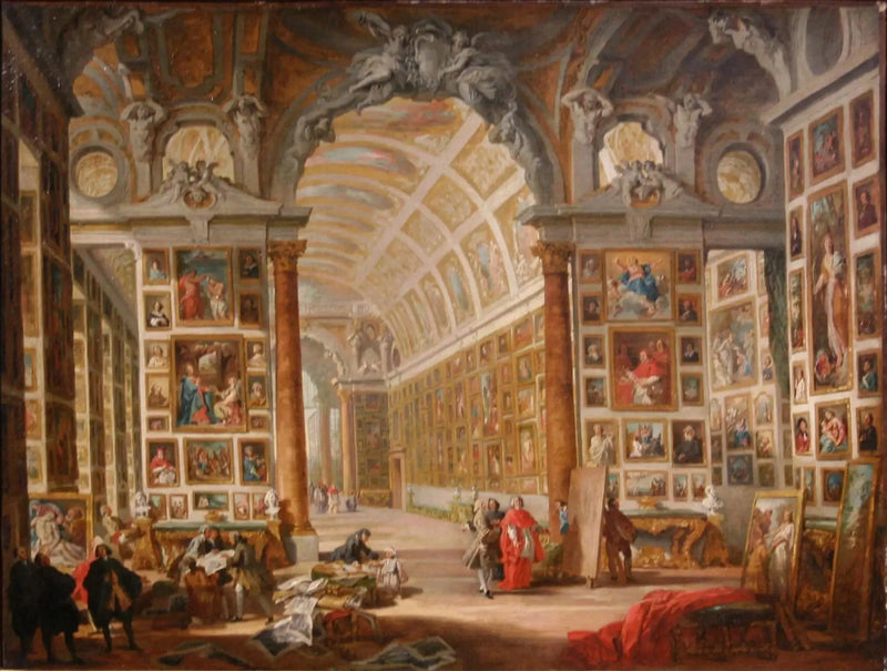 Galeria kardynała Silvio Valenti Gonzaga - Giovanni Paolo Panini