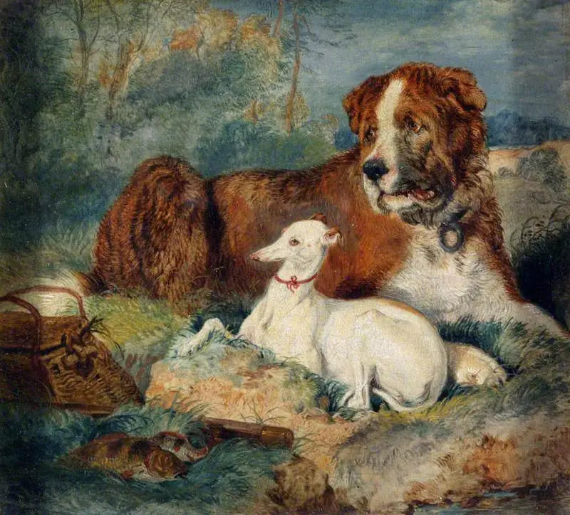 Strażnik rybaka - Edwin Henry Landseer