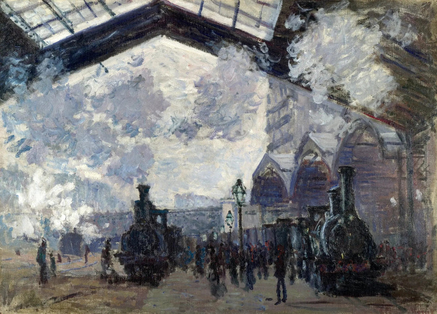 Dworzec Saint-Lazare - Claude Monet