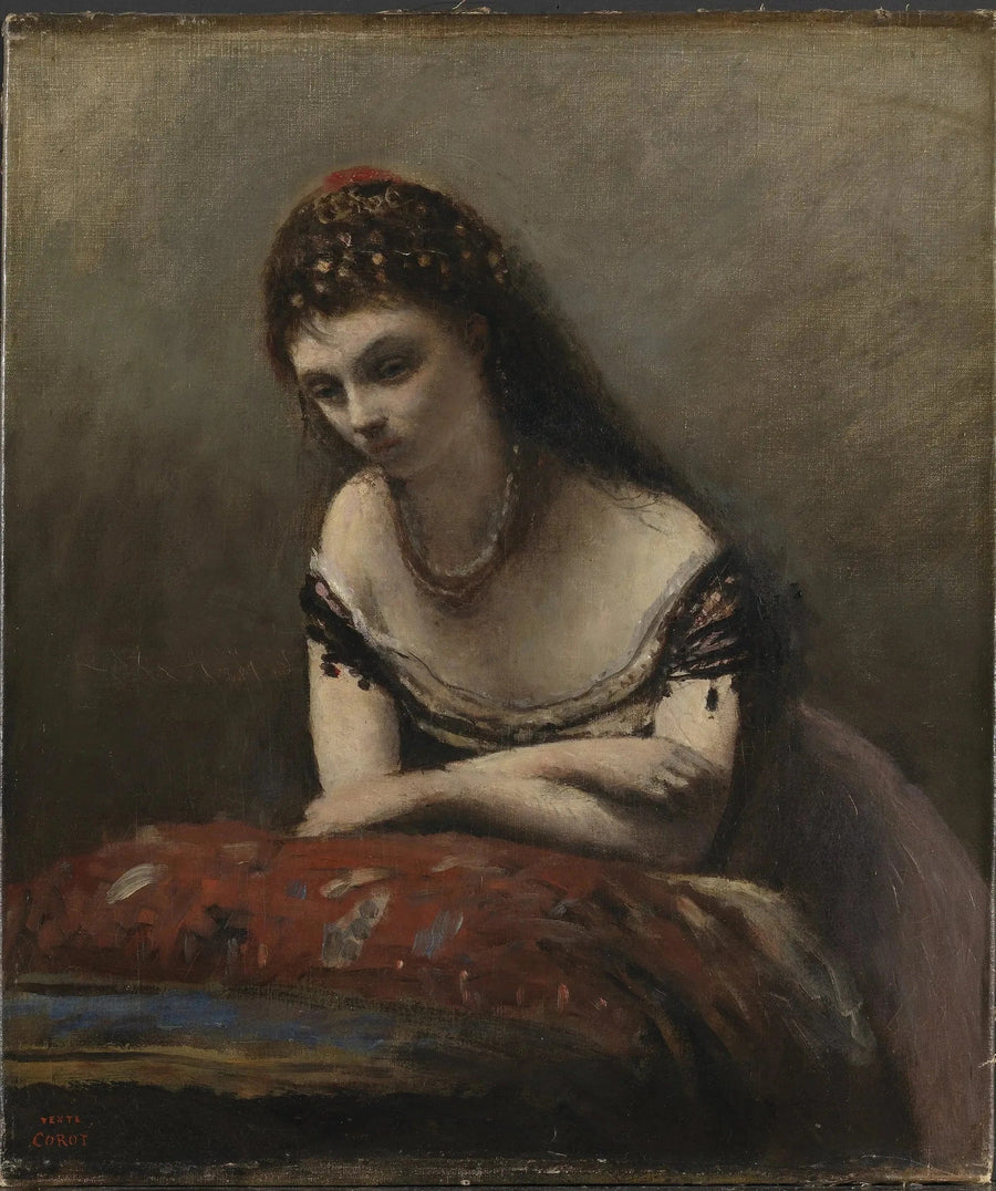 Cyganka - Jean-Baptiste Camille Corot