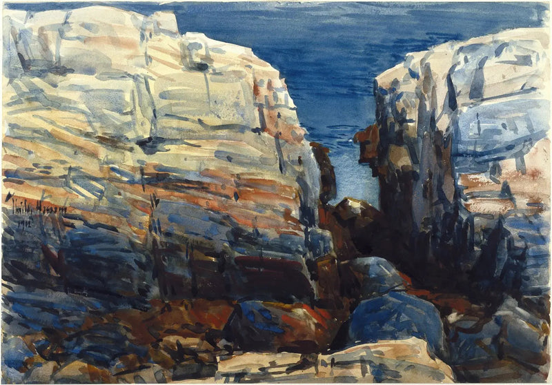 Przełęcz, Appledore - Childe Hassam
