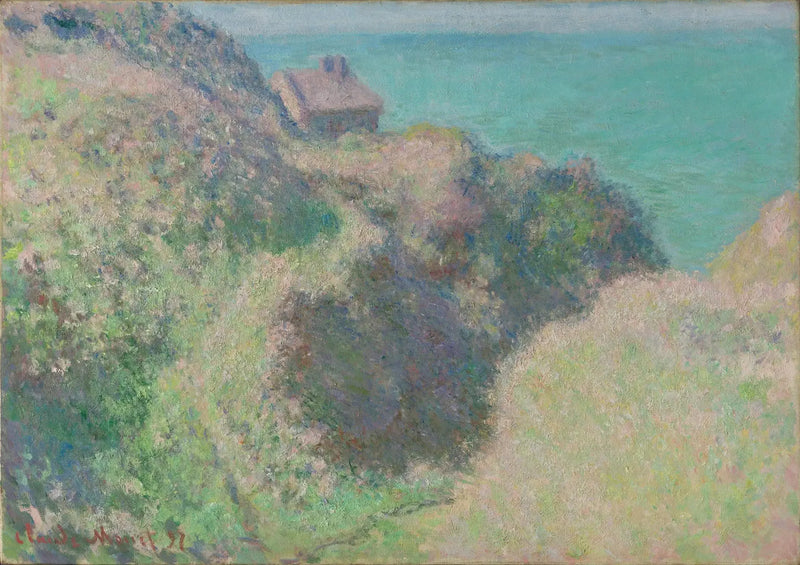 Wąwóz Varengeville, późne popołudnie - Claude Monet