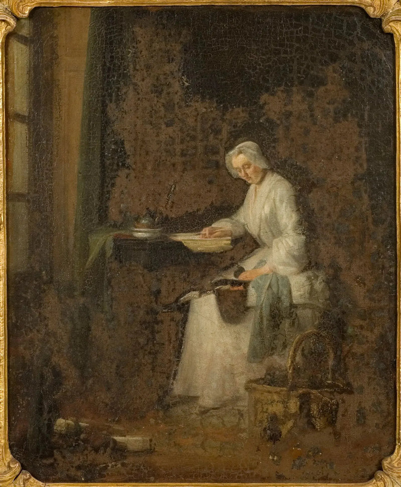 Gospodyni - Jean Simeón Chardin
