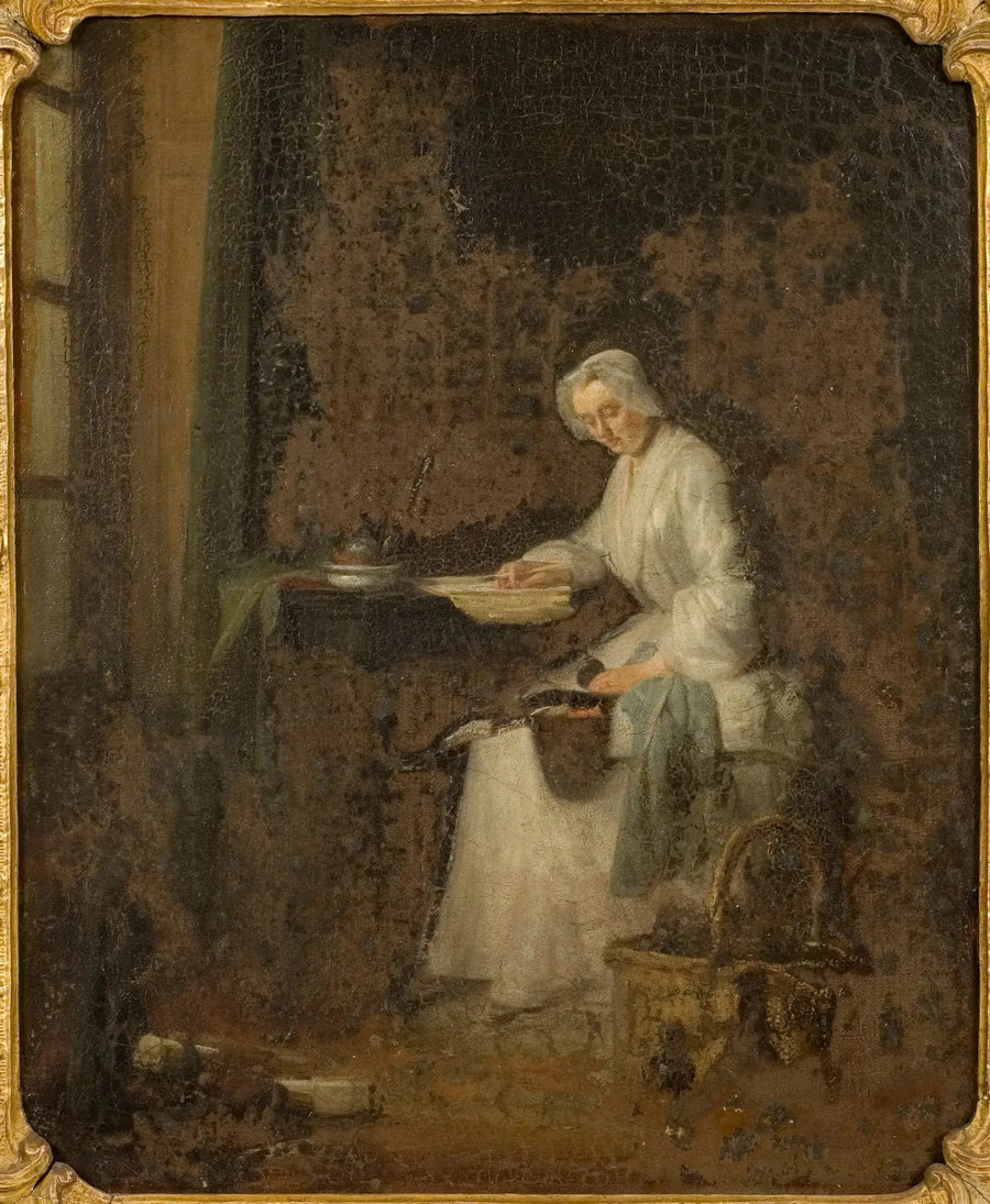 Gospodyni - Jean Simeón Chardin
