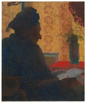 Babcia Michaud w kontraście - Édouard Vuillard