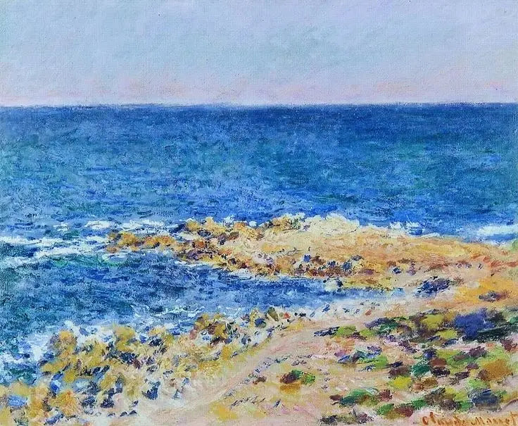 Wielka Błękitna w Antibes - Claude Monet