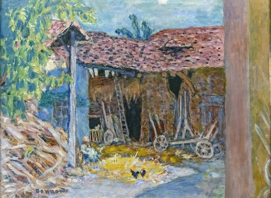 Stodoła - Pierre Bonnard