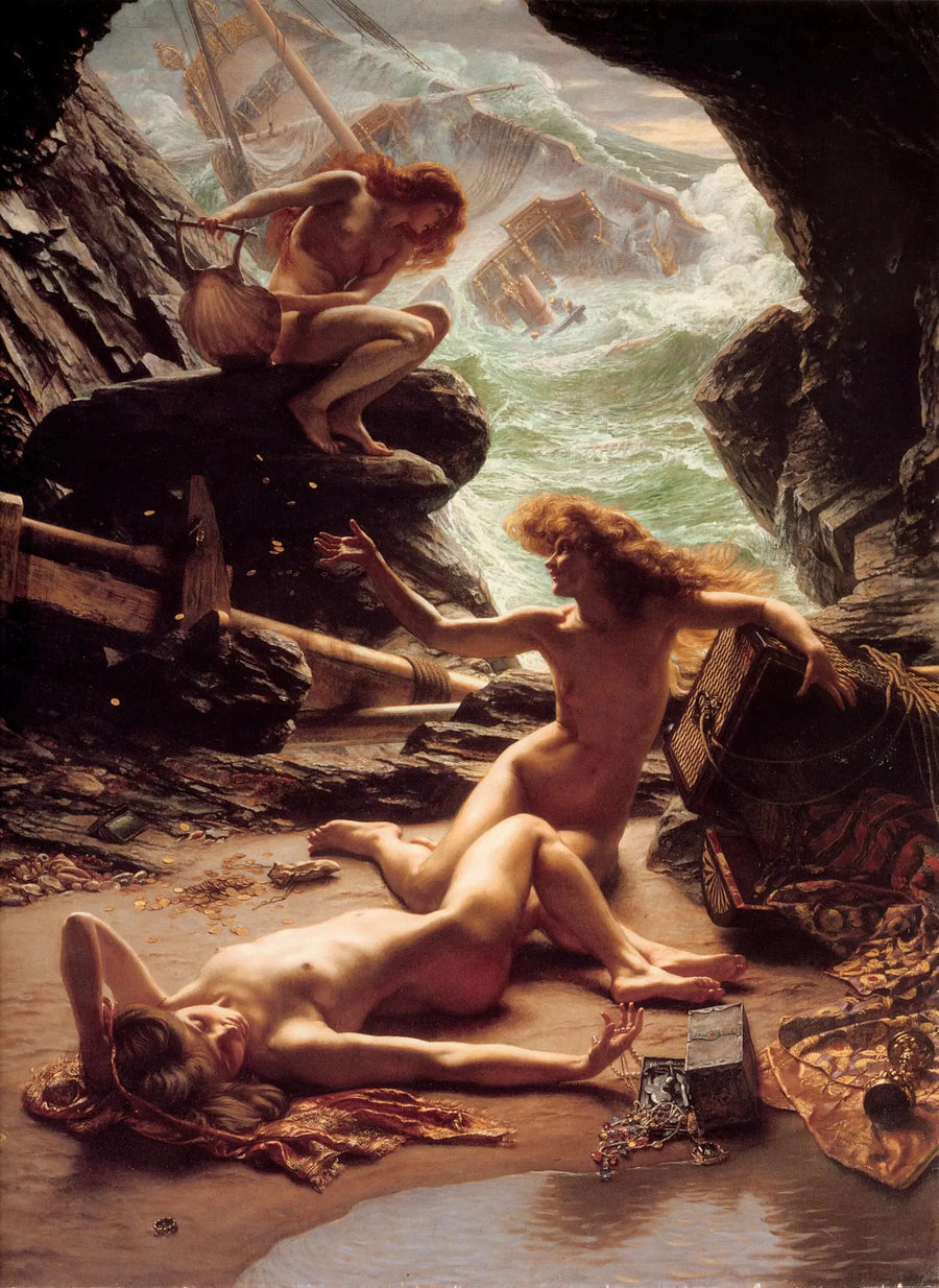 Jaskinia nimf burzy - Edward Poynter