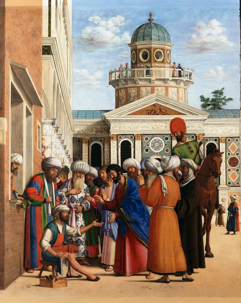 Uzdrowienie Anianusa - Cima da Conegliano