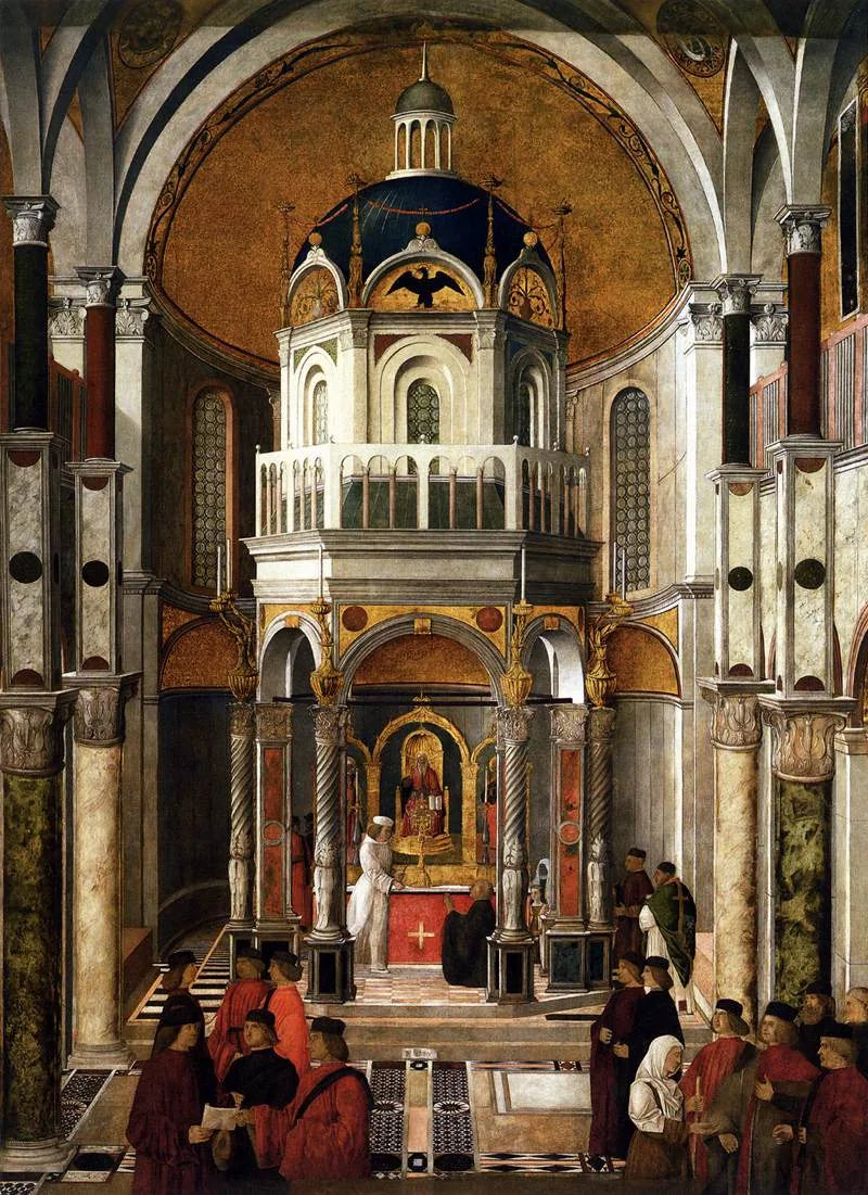 Uzdrawienie Pietro dei Ludovici - Gentile Bellini