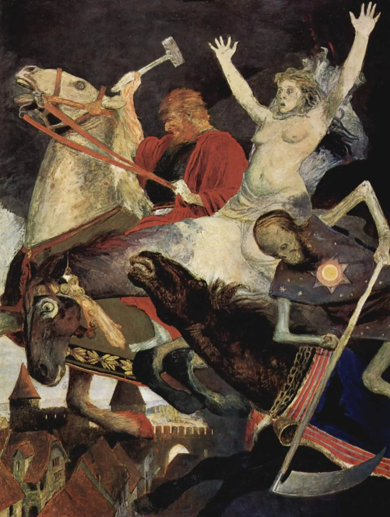 Wojna - Arnold Böcklin