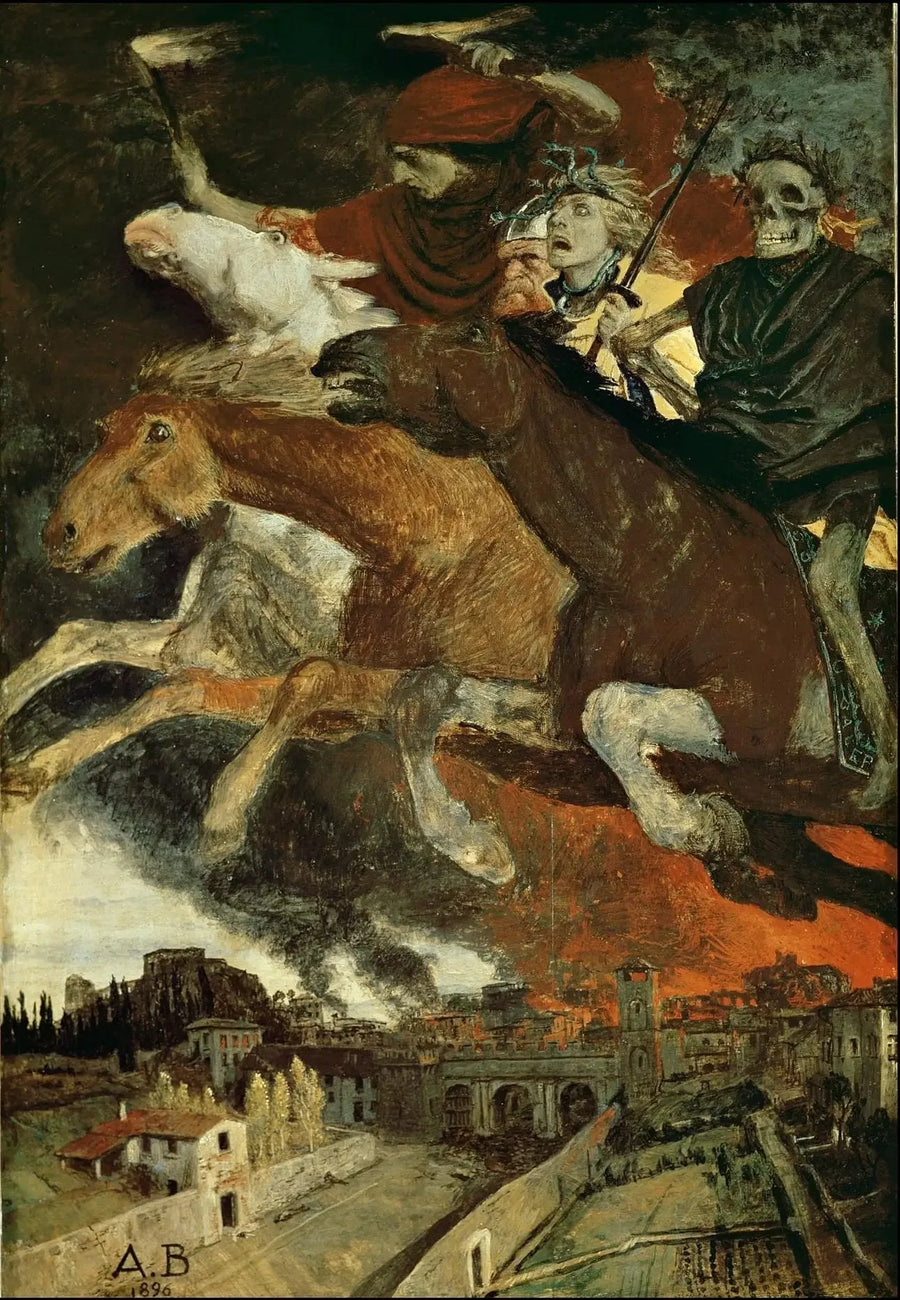 Wojna - Arnold Böcklin