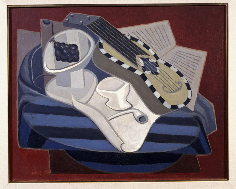 Gitara z inkrustacjami - Juan Gris