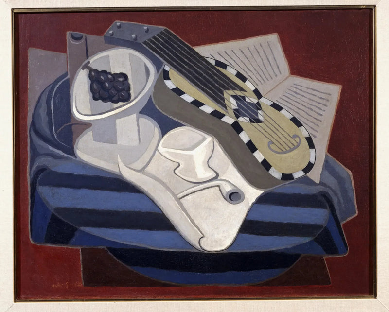 Gitara z inkrustacjami - Juan Gris