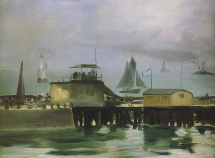 Molo w Boulogne - Édouard Manet