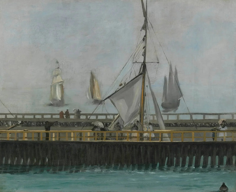 La Jetée w Boulogne-sur-Mer - Édouard Manet