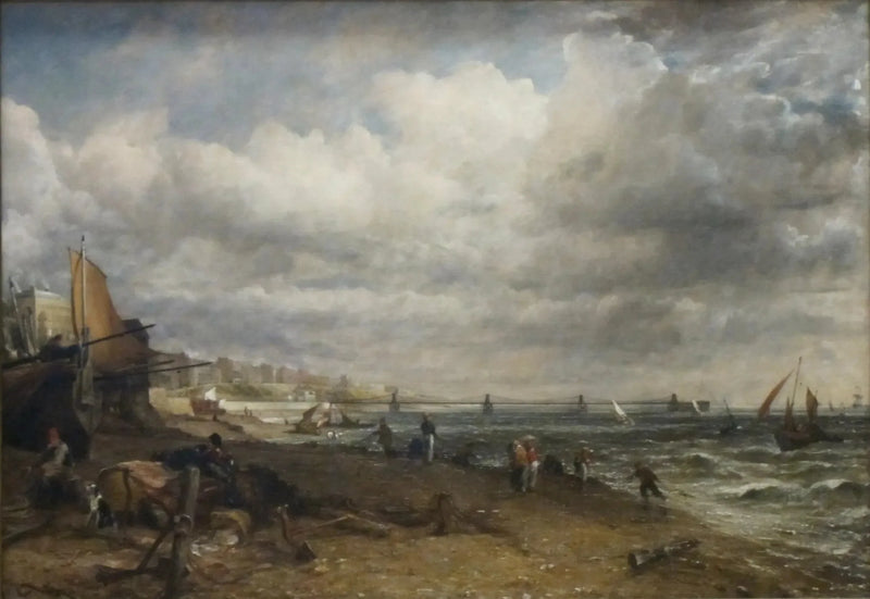 Molo łańcucha, Brighton - John Constable