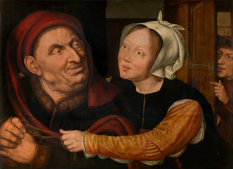 Młoda kurtyzana - Quentin Metsys