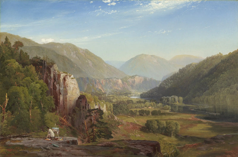 La Juniata, Wieczór - Thomas Moran