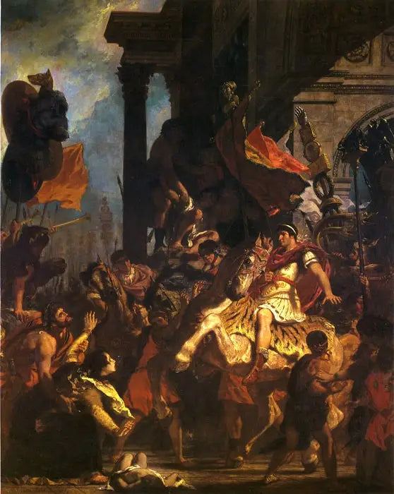 Sprawiedliwość Trajana - Eugène Delacroix