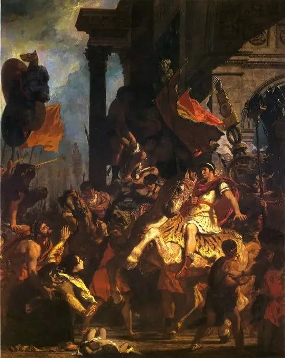 Sprawiedliwość Trajana - Eugène Delacroix