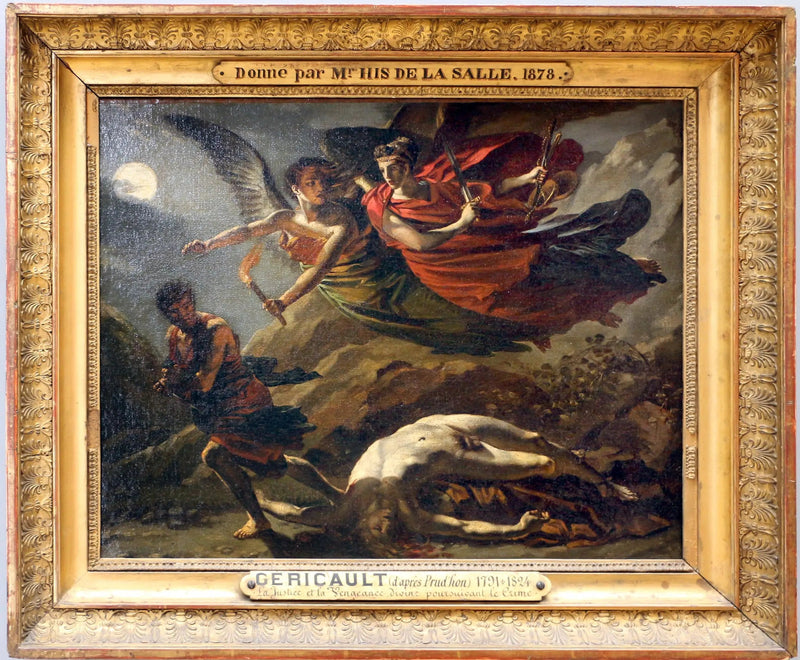 Sprawiedliwość i Boska Zemsta ścigająca zbrodnię - Théodore Géricault