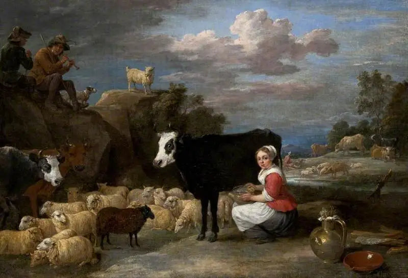 Mleczarka - David Teniers Młodszy