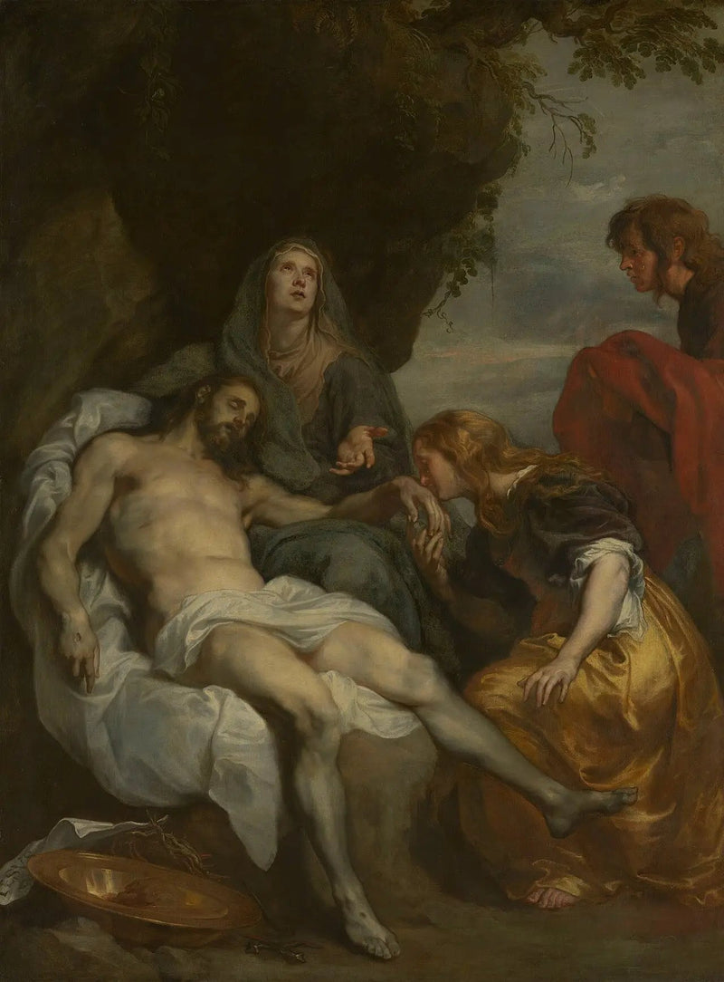 Lamentacja nad martwym Chrystusem - Antoine van Dyck