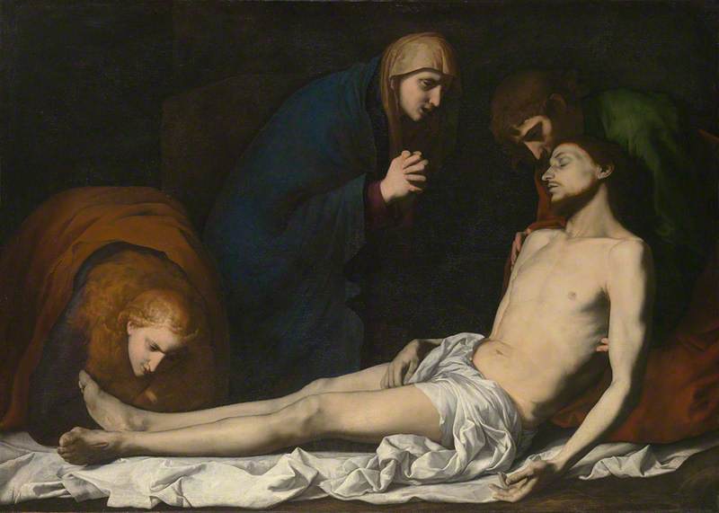 Lamentacja na martwym Chrystusie - Jusepe de Ribera