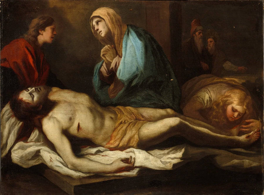 Lamentacja na martwym Chrystusie - Luca Giordano