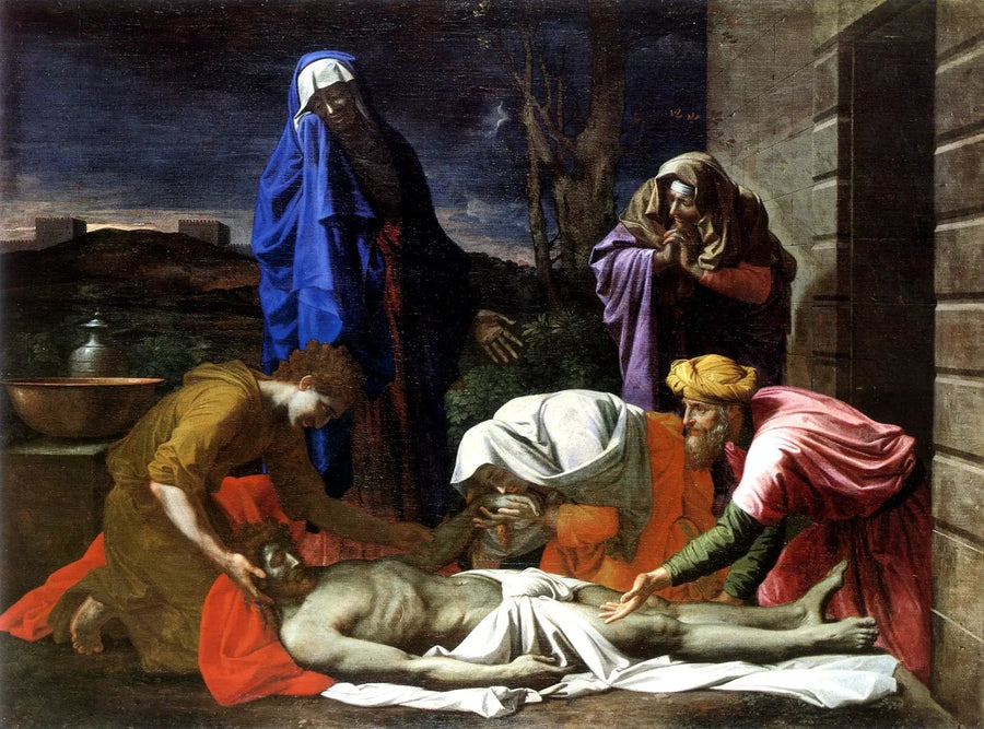 Lamentacja nad martwym Chrystusem - Nicolas Poussin