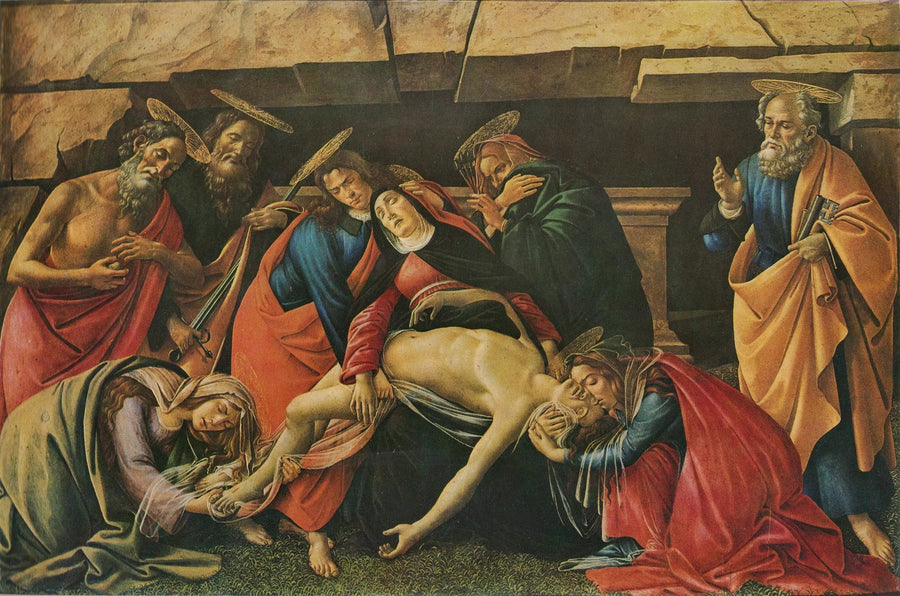 Lamentacja nad martwym Chrystusem - Sandro Botticelli