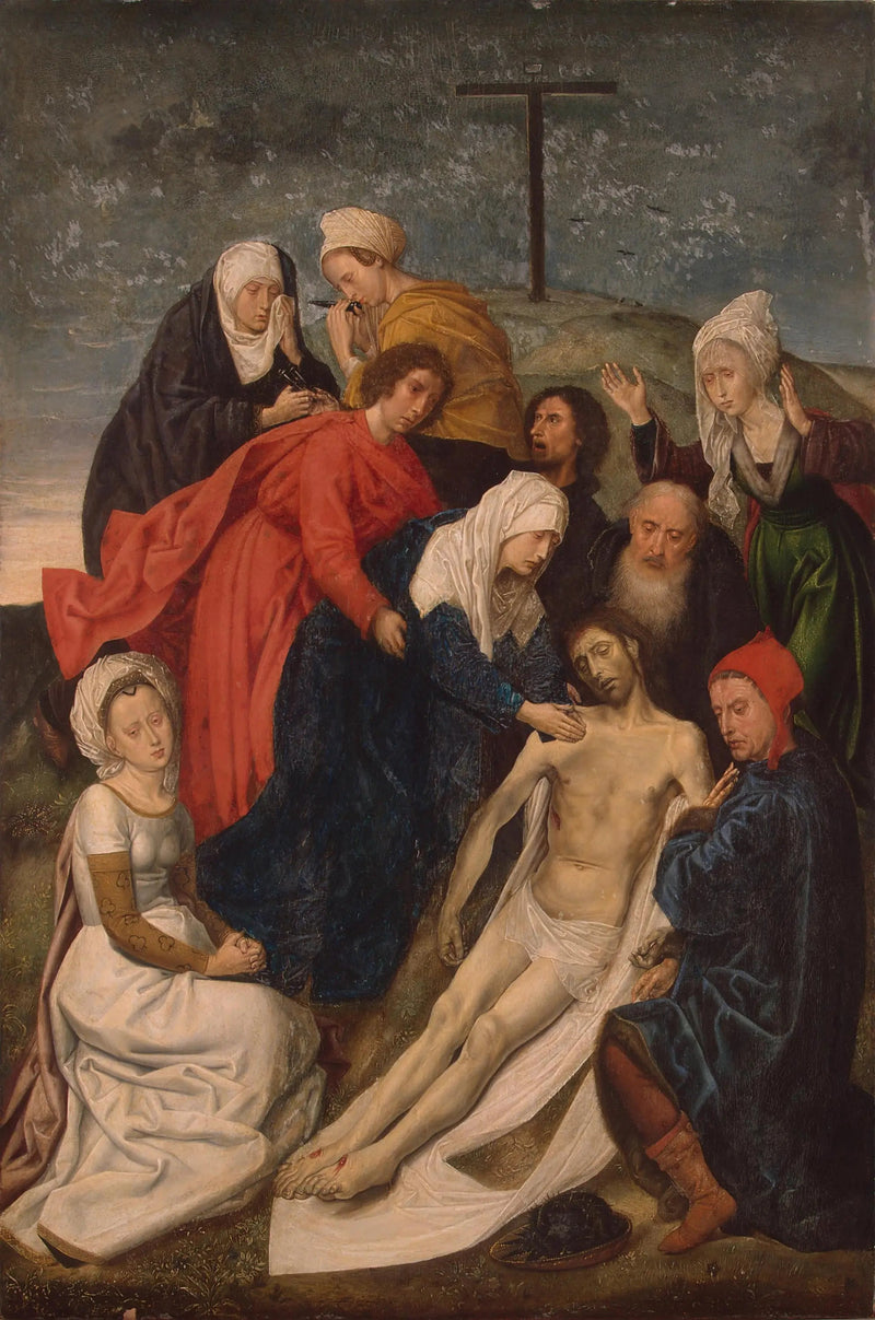 Lamentacja nad ciałem zmarłego Chrystusa - Hugo van der Goes