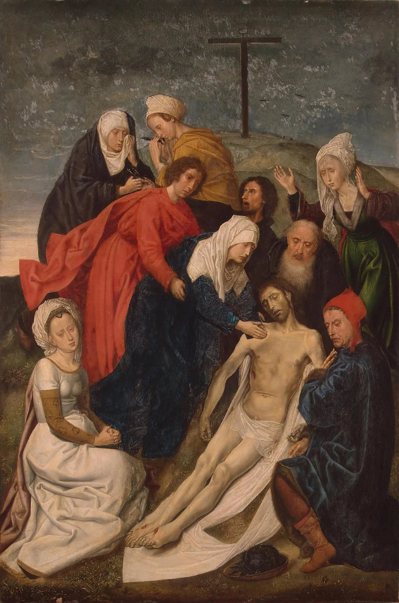 Lamentacja nad ciałem zmarłego Chrystusa - Hugo van der Goes