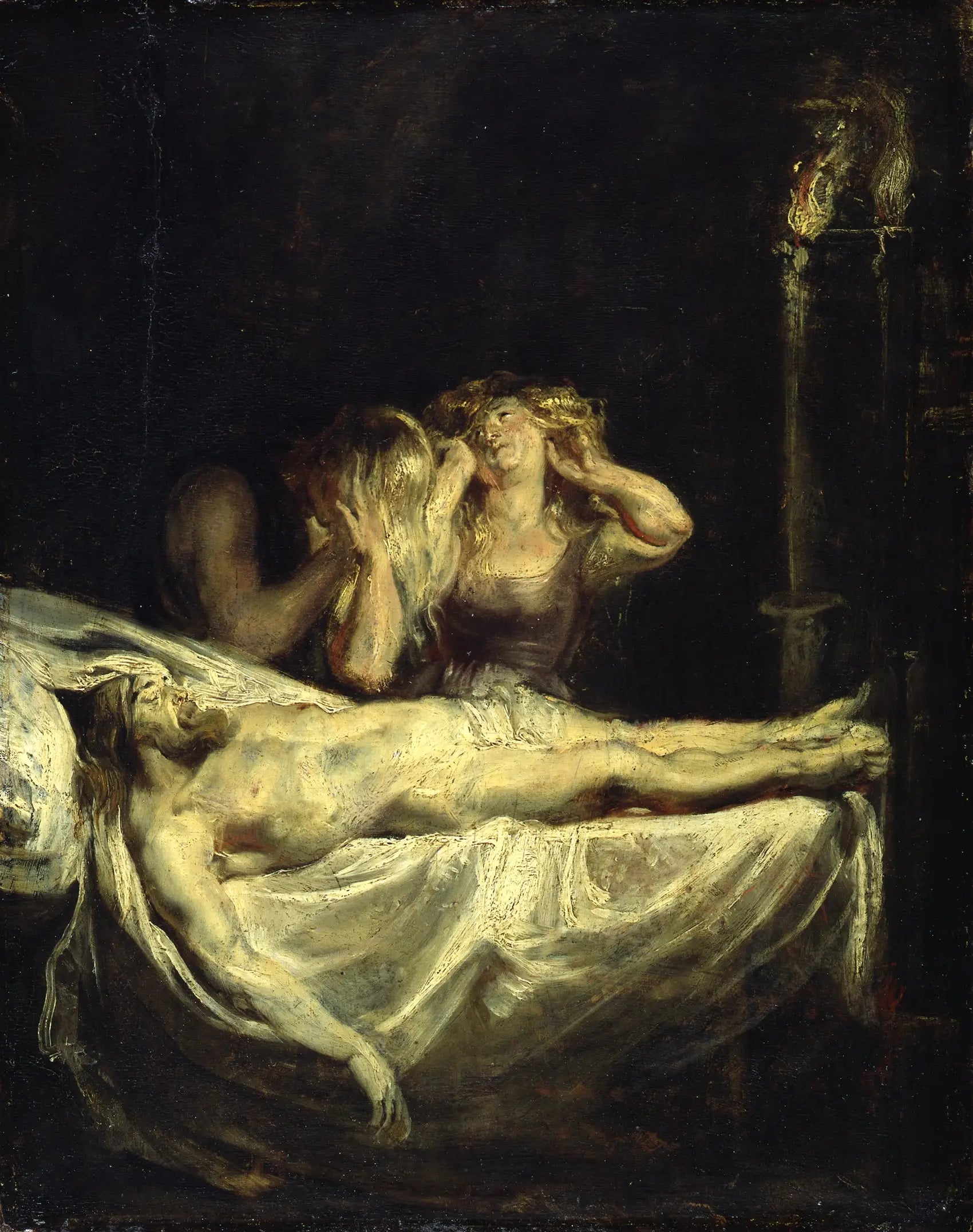 La lamentation sur le corps du Christ mort - Peter Paul Rubens - Alpha Reproduction