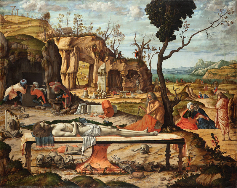 Lamentacja nad ciałem zmarłego Chrystusa - Vittore Carpaccio