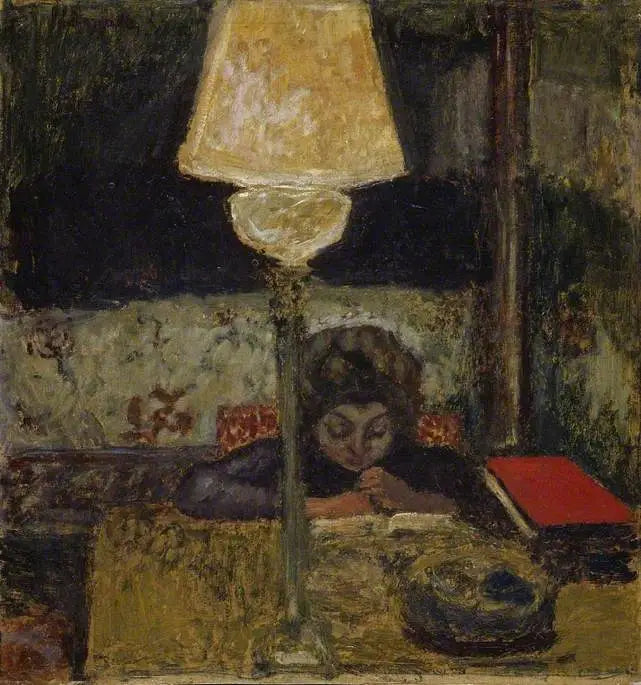 Lampa na olej - Pierre Bonnard