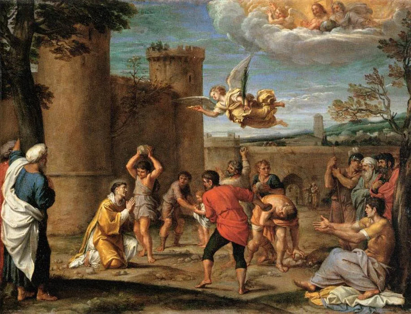 Skazanie świętego Szczepana - Annibale Carracci