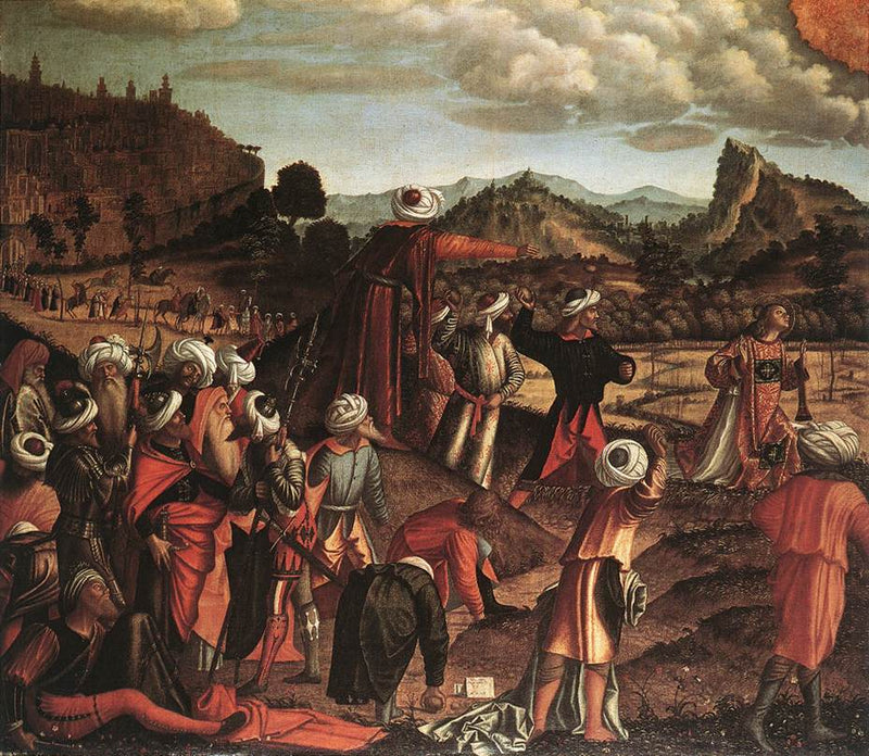 Skazanie świętego Szczepana - Vittore Carpaccio