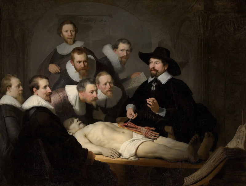 Lekcja anatomii doktora Tulpa - Rembrandt