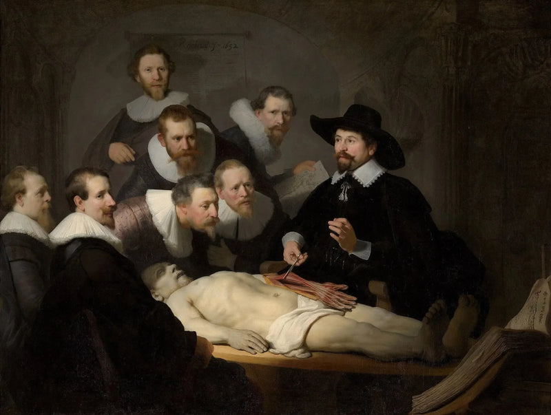 Lekcja anatomii doktora Tulpa - Rembrandt