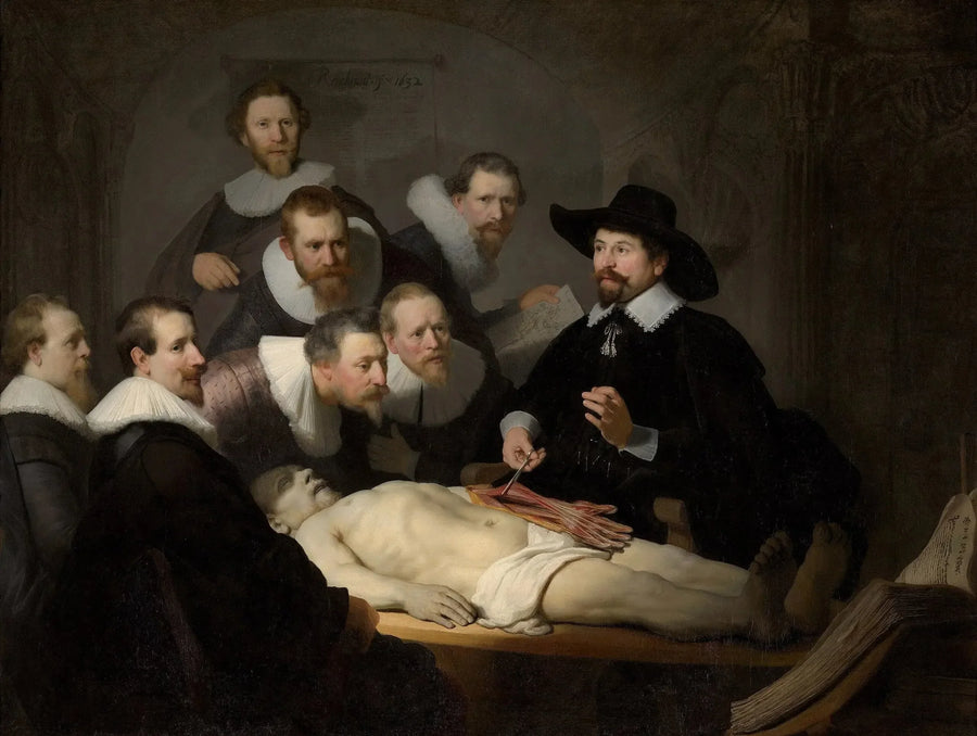 Lekcja anatomii doktora Tulpa - Rembrandt