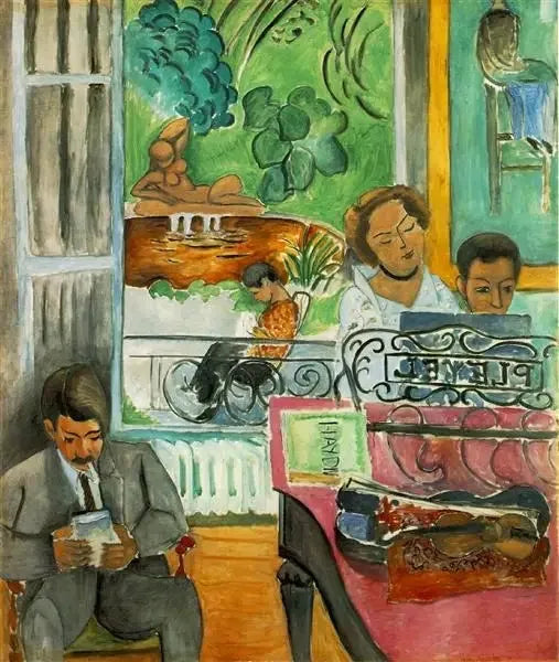 Lekcja muzyki - Henri Matisse