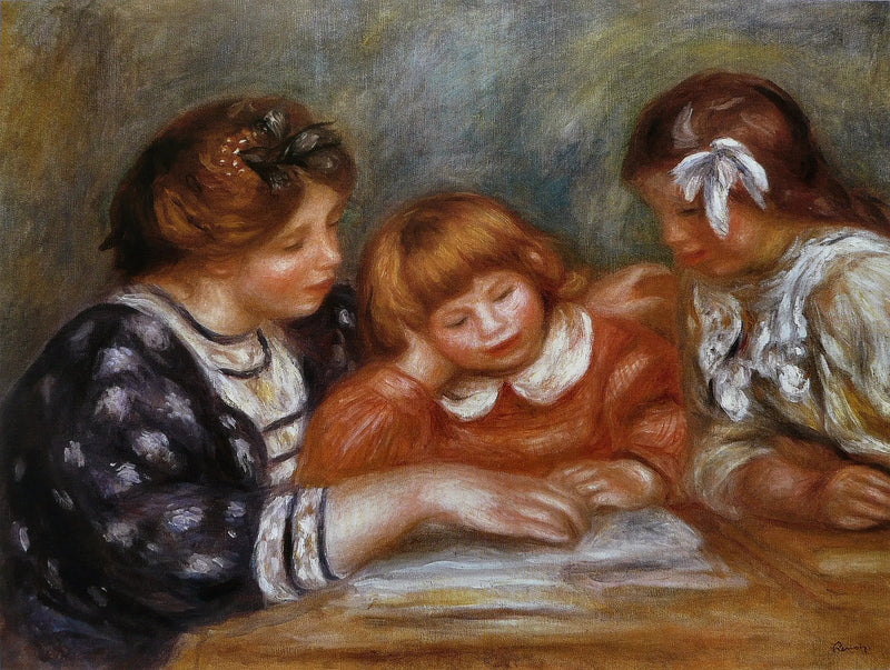 Lekcja - Pierre-Auguste Renoir