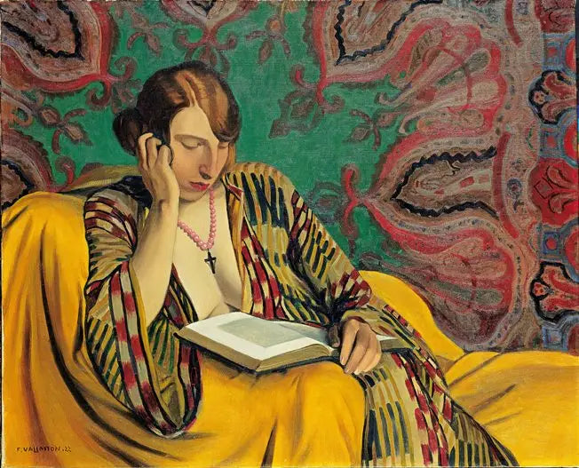 Czytelniczka - Félix Vallotton
