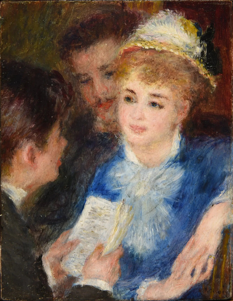 Czytanie roli - Pierre-Auguste Renoir